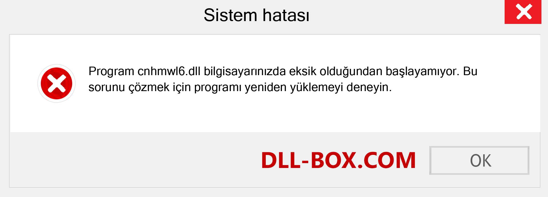 cnhmwl6.dll dosyası eksik mi? Windows 7, 8, 10 için İndirin - Windows'ta cnhmwl6 dll Eksik Hatasını Düzeltin, fotoğraflar, resimler